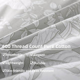 Load image into Gallery viewer, 100% Cotton Comforter Cover with Floral Pattern Duvet Cover Set