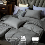 Load image into Gallery viewer, Signature Sateen Duvet Cover Set – 100% Long Staple Cotton