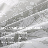 Load image into Gallery viewer, Luxury 100% Cotton Duvet Cover Set – Floral Elegance, 600TC Comfort