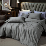 Load image into Gallery viewer, Signature Sateen Duvet Cover Set – 100% Long Staple Cotton