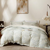 Load image into Gallery viewer, Floral Pattern Cotton Duvet Cover Set – 3 Piece Bedding