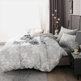 Load image into Gallery viewer, 100% Cotton Comforter Cover with Floral Pattern Duvet Cover Set