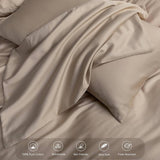 Load image into Gallery viewer, 100% Cotton Sateen Duvet Cover with Zipper Closure