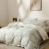 Load image into Gallery viewer, Floral Pattern Cotton Duvet Cover Set – 3 Piece Bedding