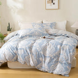 Load image into Gallery viewer, Luxury Floral Cotton Duvet Cover Set – 600TC Ultra-Soft Breathable Bedding