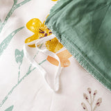 Load image into Gallery viewer, Floral Cotton Duvet Cover Set with Pillow Shams – 3 Pieces