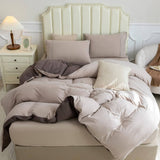 Load image into Gallery viewer, Jersey Knit Duvet Cover Set 100% T-Shirt Cotton