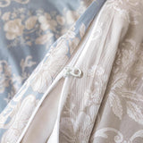 Load image into Gallery viewer, Luxury Floral Cotton Duvet Cover Set – 600TC Ultra-Soft Breathable Bedding
