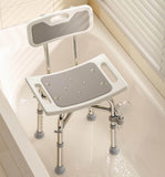 Load image into Gallery viewer, Padded Shower Chair with Backrest