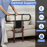 Load image into Gallery viewer, 43" Fold-Down Bed Rail with Support Legs