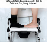 Load image into Gallery viewer, 2-in-1 Shower Chair &amp; Bedside Commode