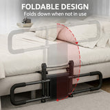 Load image into Gallery viewer, 43" Fold-Down Bed Rail with Support Legs